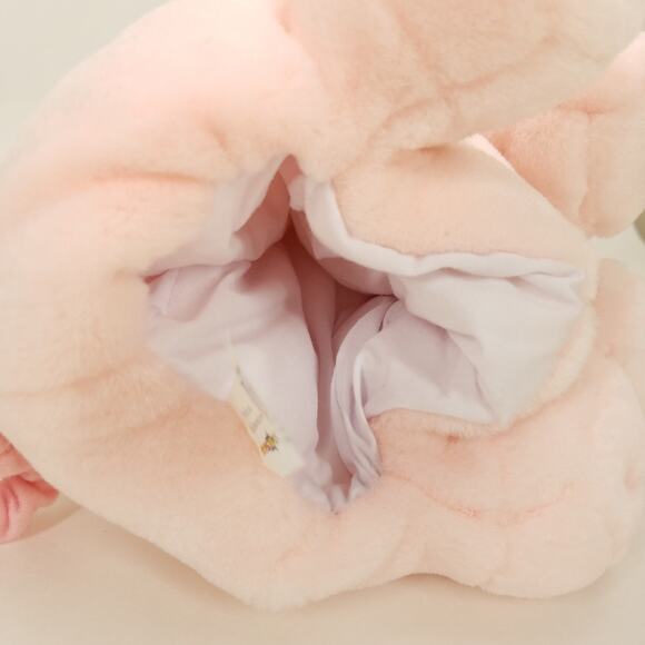 Toys R Us Animal Alley Pink Pig Puppet Plush Animal Toy Sound Oinks Works - Picture 8 of 9